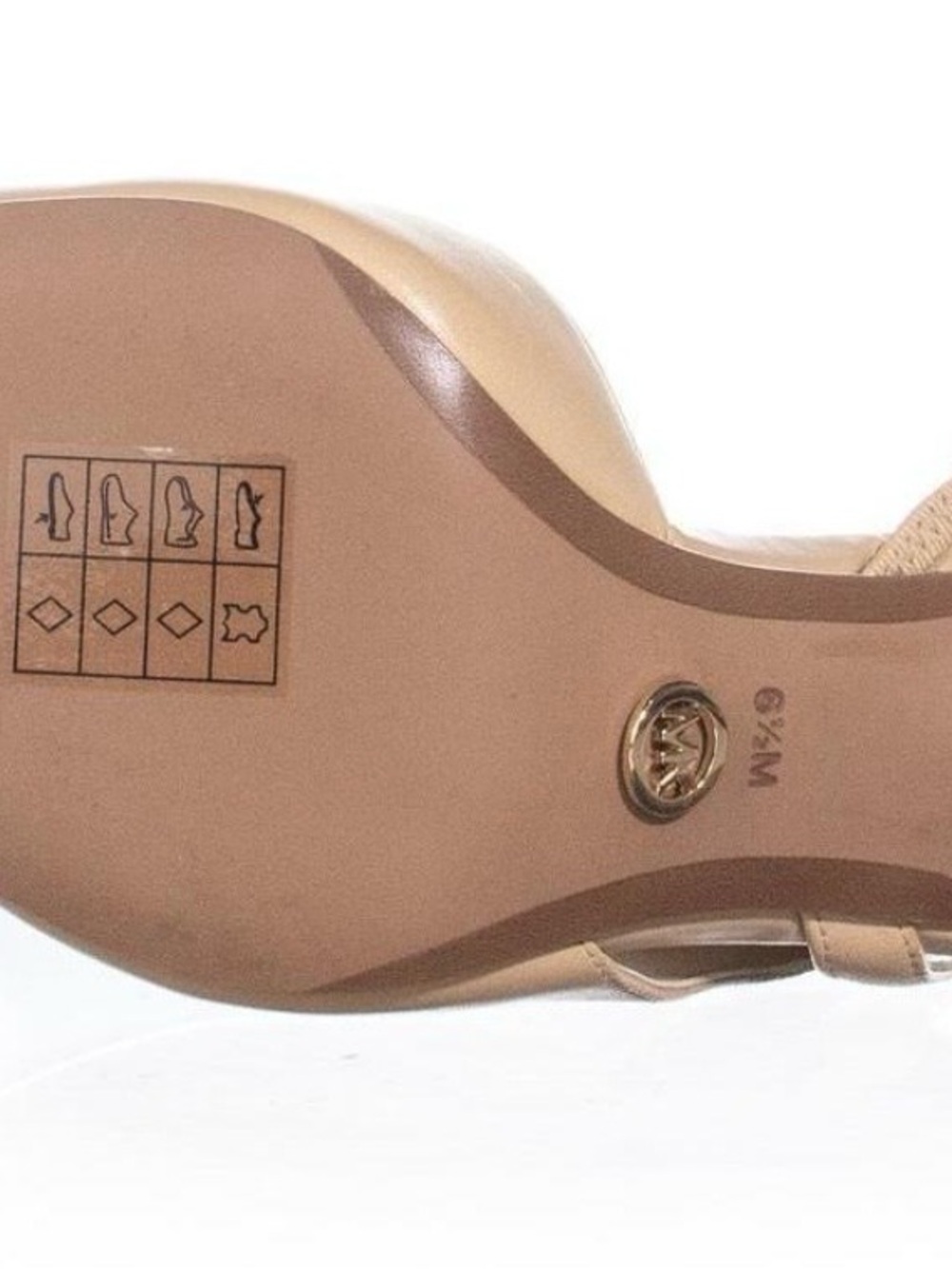 Michael Kors Beige Slingback Stiletto Pump - Picture 4 of 9